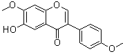 CAS # 970-48-9, 6-Hydroxy-7,4'-dimethoxyisoflavone, Alfalone, Alfalone (isoflavone), 6-Hydroxy-7-methoxy-3-(4-methoxyphenyl)-4H-1-benzopyran-4-one
