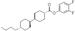 CAS # 97398-74-8, (trans,trans)-4'-Butyl-[1,1'-bicyclohexyl]-4-carboxylic acid 3,4-difluorophenyl ester
