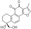 CAS # 97411-46-6, Tanshindiol A, (6R)-6,7,8,9-Tetrahydro-6-hydroxy-6-(hydroxymethyl)-1-methyl-phenanthro[1,2-b]furan-10,11-dione, (+)-Tanshindiol A