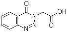 structure of CAS# 97609-01-3, (4-氧代-1,2,3-苯并三嗪-3(4H)-基)乙酸