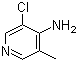 structure of CAS# 97944-42-8, 3-氯-5-甲基-4-吡啶胺
