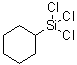 structure of CAS# 98-12-4, (三氯硅烷基)环己烷