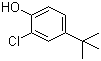 CAS # 98-28-2, 2-Chloro-4-tert-butylphenol