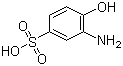 structure of CAS# 98-37-3, 2-氨基苯酚-4-磺酸