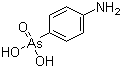 CAS # 98-50-0, 4-Aminophenylarsonic acid, 4-Aminobenzenearsonic acid, p-Arsanilic acid