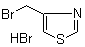 structure of CAS# 98027-25-9, 4-(溴甲基)噻唑氢溴酸盐