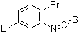 structure of CAS# 98041-67-9, 2,5-Dibromophenyl isothiocyanate