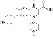structure of CAS# 98105-99-8, Sarafloxacin