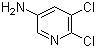 structure of CAS# 98121-41-6, 5-Amino-2,3-dichloropyridine