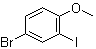 structure of CAS# 98273-59-7, 4-溴-2-碘苯甲醚