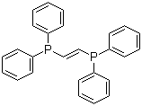 反式-1,2-双(二苯基膦)乙烯分子结构 (CAS 983-81-3)
