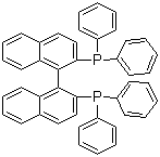 structure of CAS# 98327-87-8, 1,1'-联萘-2,2'-双二苯膦
