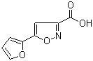 structure of CAS# 98434-06-1, 5-(2-呋喃)异恶唑-3-甲酸