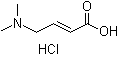 CAS # 98548-81-3, 4-Dimethylaminobut-2-enoic acid hydrochloride, 4-Dimethylaminocrotonic acid hydrochloride