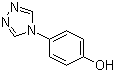 CAS # 98581-86-3, 4-(4-Hydroxyphenyl)-1,2,4-triazole, 4-(4H-1,2,4-Triazol-4-yl)phenol