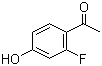 structure of CAS# 98619-07-9, 2'-氟-4'-羟基苯乙酮