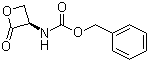 CAS # 98632-91-8, (R)-(2-Oxo-3-oxetanyl)carbamic acid benzyl ester, N-[(3R)-2-Oxo-3-oxetanyl]carbamic acid phenylmethyl ester