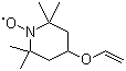 CAS # 98701-84-9, 4-(Ethenyloxy)-2,2,6,6-tetramethyl-1-piperidinyloxy