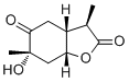 CAS # 98751-79-2, Paeonilactone A, (-)-Paeonilactone A, (3R,3aR,6S,7aR)-Tetrahydro-6-hydroxy-3,6-dimethyl-2,5(3H,4H)-benzofurandione