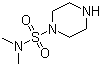 structure of CAS# 98961-97-8, N,N-Dimethyl-1-piperazinesulfonamide