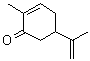 2-Methyl-5-isopropenyl-2-cyclohexenone molecular structure (CAS 99-49-0)