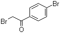 structure of CAS# 99-73-0, 2,4'-二溴苯乙酮