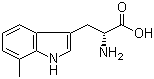 structure of CAS# 99295-80-4, 7-甲基-D-色氨酸