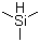 Trimethylsilane molecular structure (CAS 993-07-7)
