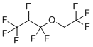 structure of CAS# 993-95-3, 1,1,1,2,3,3-六氟-3-(2,2,2-三氟乙氧基)丙烷
