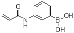 structure of CAS# 99349-68-5, 3-Acrylamidophenylboronic acid