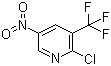 structure of CAS# 99368-67-9, 2-氯-3-三氟甲基-5-硝基吡啶