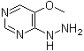 structure of CAS# 99419-06-4, 4-Hydrazino-5-methoxypyrimidine