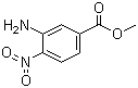 structure of CAS# 99512-09-1, 3-Amino-4-nitrobenzoic acid methyl ester