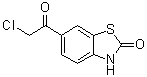 CAS 登录号：99615-55-1, 6-(氯乙酰基)-2(3H)-苯并噻唑酮