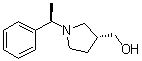 structure of CAS# 99735-47-4, (3R)-1-[(1R)-1-苯基乙基]-3-吡咯烷甲醇