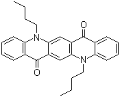 structure of CAS# 99762-80-8, N,N'-二丁基喹吖啶酮