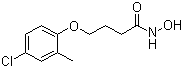 structure of CAS# 99873-43-5, 4-(4-氯-2-甲基苯氧基)-N-羟基丁酰胺