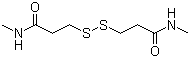 CAS # 999-72-4, N,N'-Dimethyl-3,3'-dithiodipropionamide